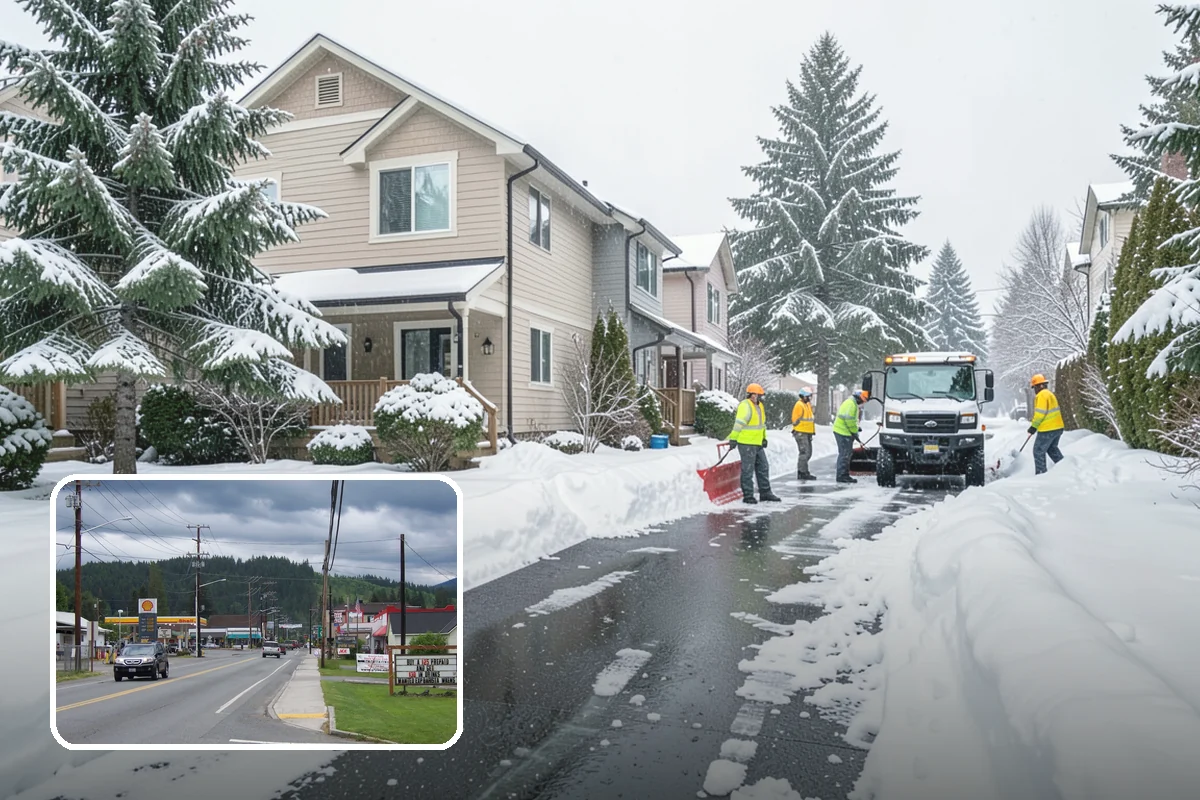 1-Inch Trigger Snow Removal in Granite Falls, Snohomish County, WA - Earliest possible dispatch of any trigger level