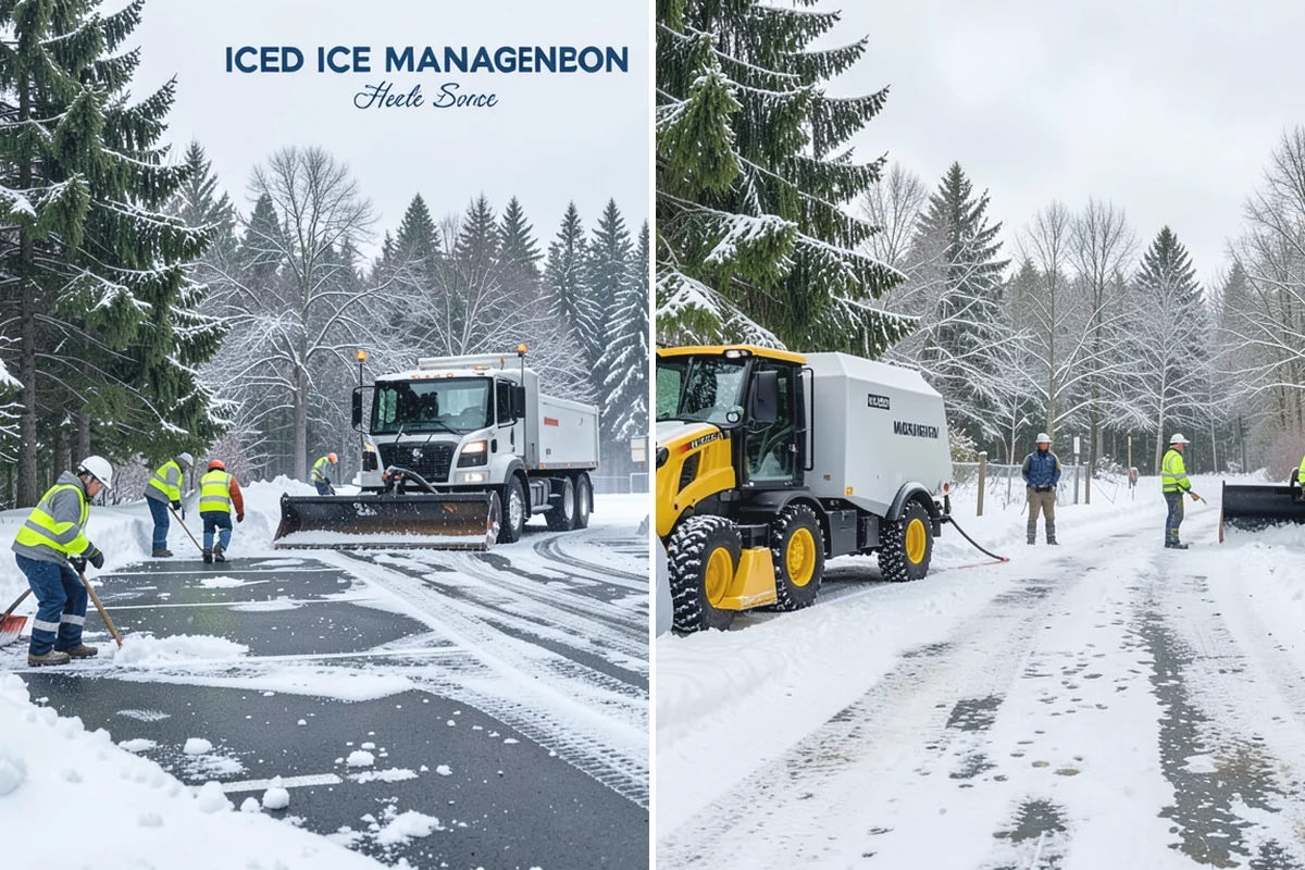 1-Inch Trigger Snow Removal in Granite Falls, Snohomish County, WA - We set a one-inch measurement trigger for your site at signup