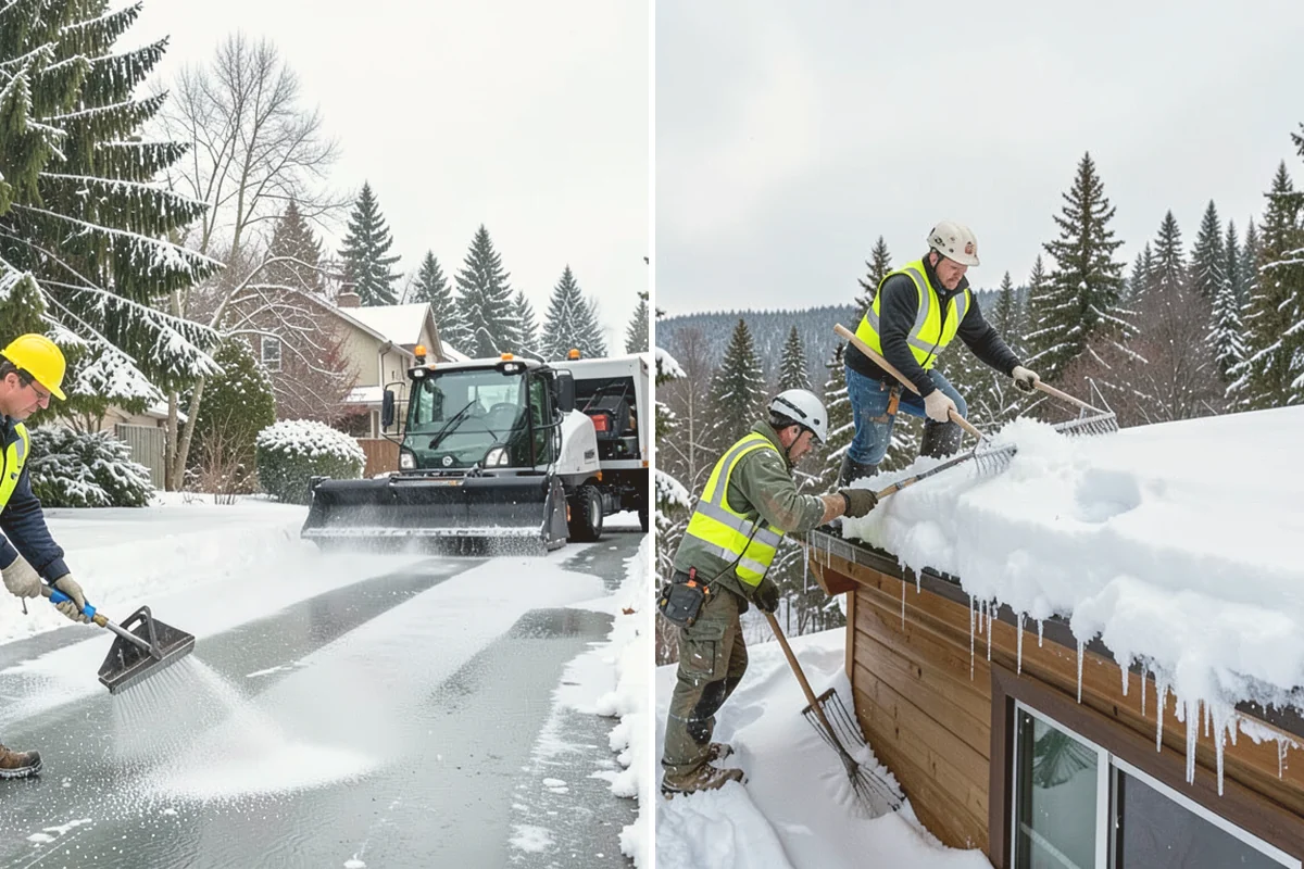 1-Inch Trigger Snow Removal in Index, Snohomish County, WA - We set a one-inch measurement trigger for your site at signup