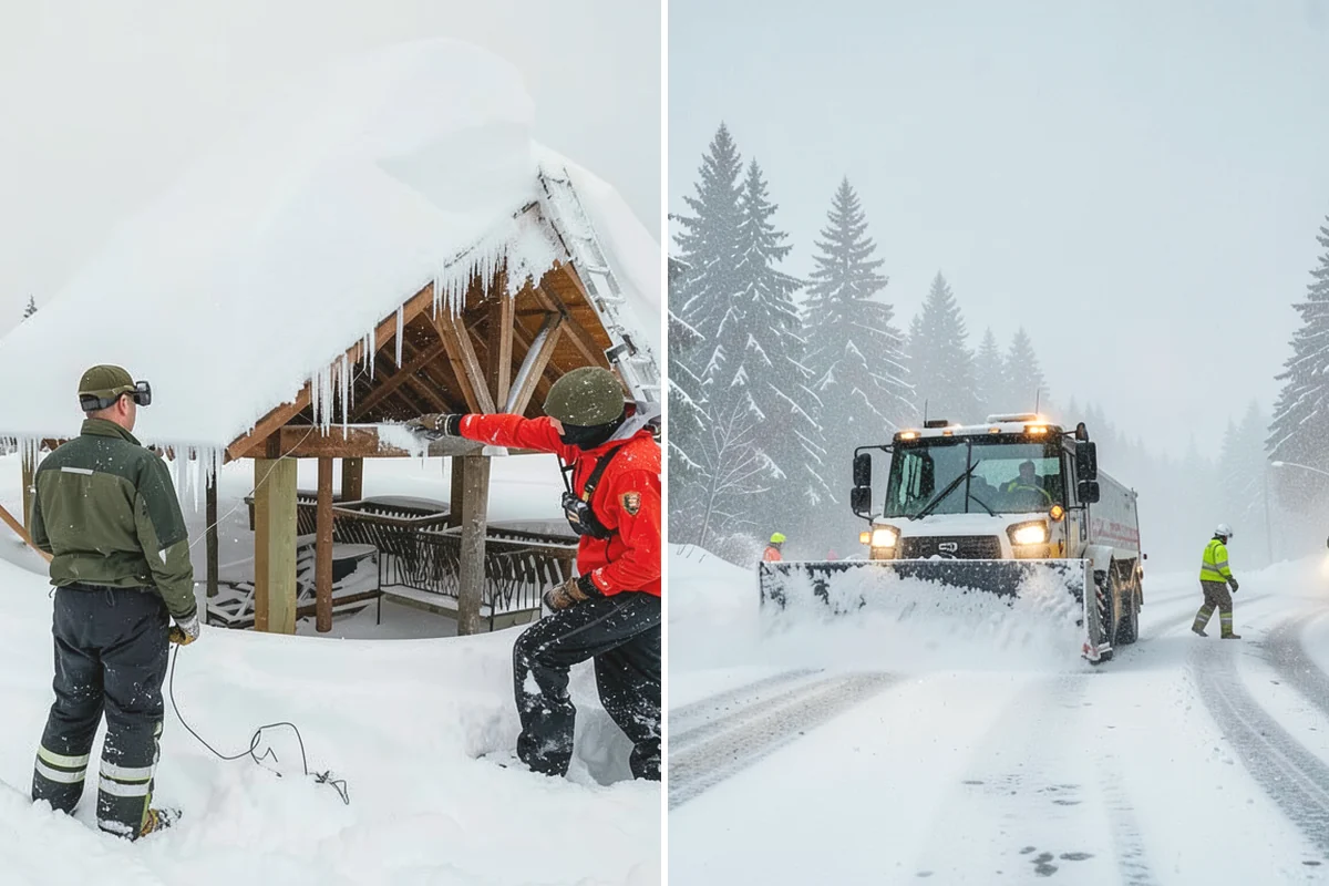 1-Inch Trigger Snow Removal in Issaquah, King County, WA - We set a one-inch measurement trigger for your site at signup