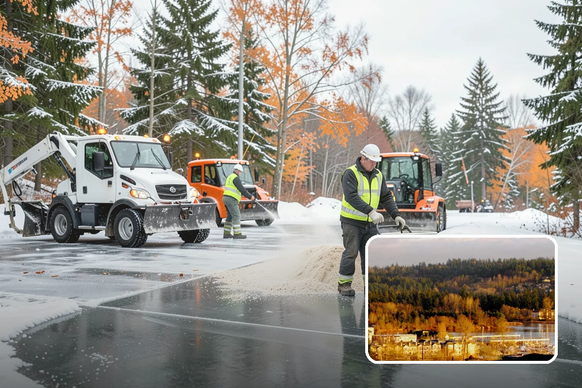 1-Inch Trigger Snow Removal in Kenmore, King County, WA - Earliest possible dispatch of any trigger level