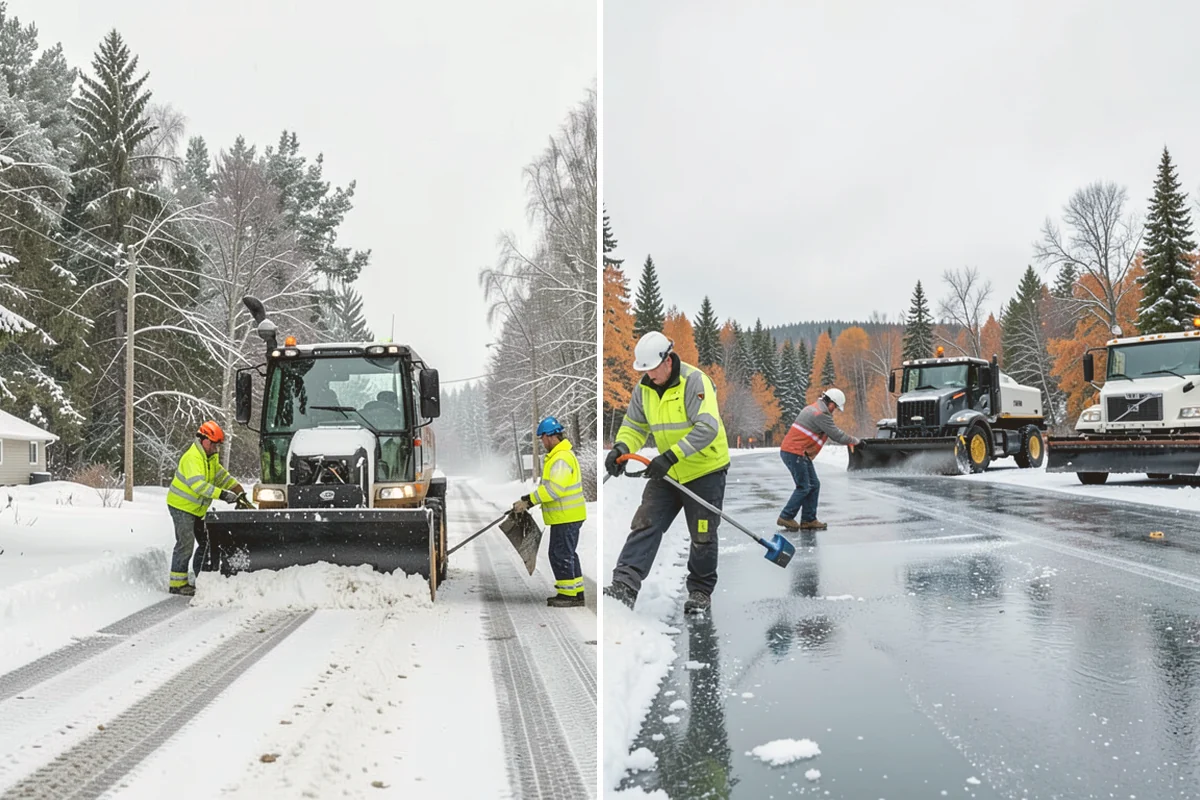 1-Inch Trigger Snow Removal in Kirkland, King County, WA - We set a one-inch measurement trigger for your site at signup