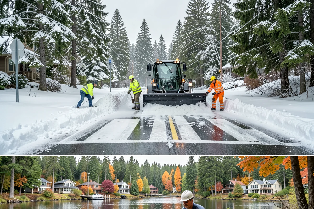 1-Inch Trigger Snow Removal in La Conner, Skagit County, WA - This aggressive trigger is most valuable from December through February when overnight lowland freezes are common.