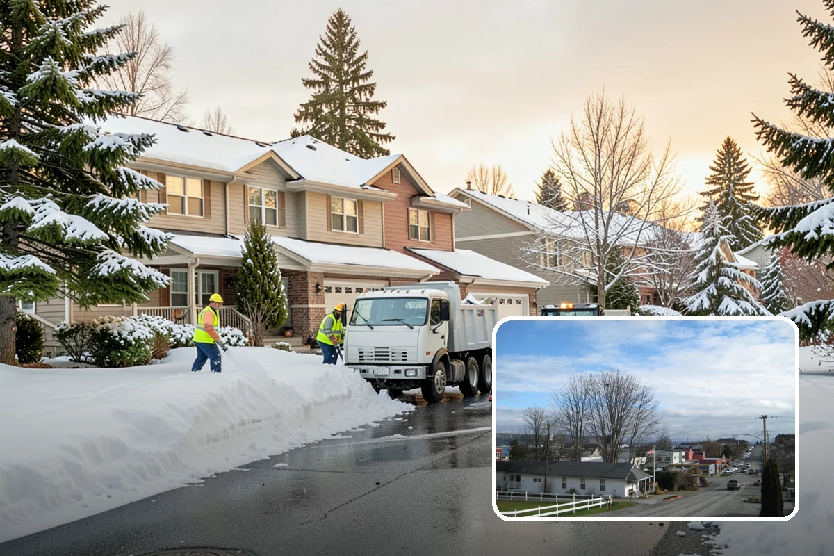 1-Inch Trigger Snow Removal in Langley, Island County, WA - Earliest possible dispatch of any trigger level