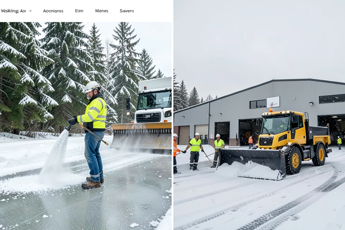 1-Inch Trigger Snow Removal in Lyman, Skagit County, WA - We set a one-inch measurement trigger for your site at signup