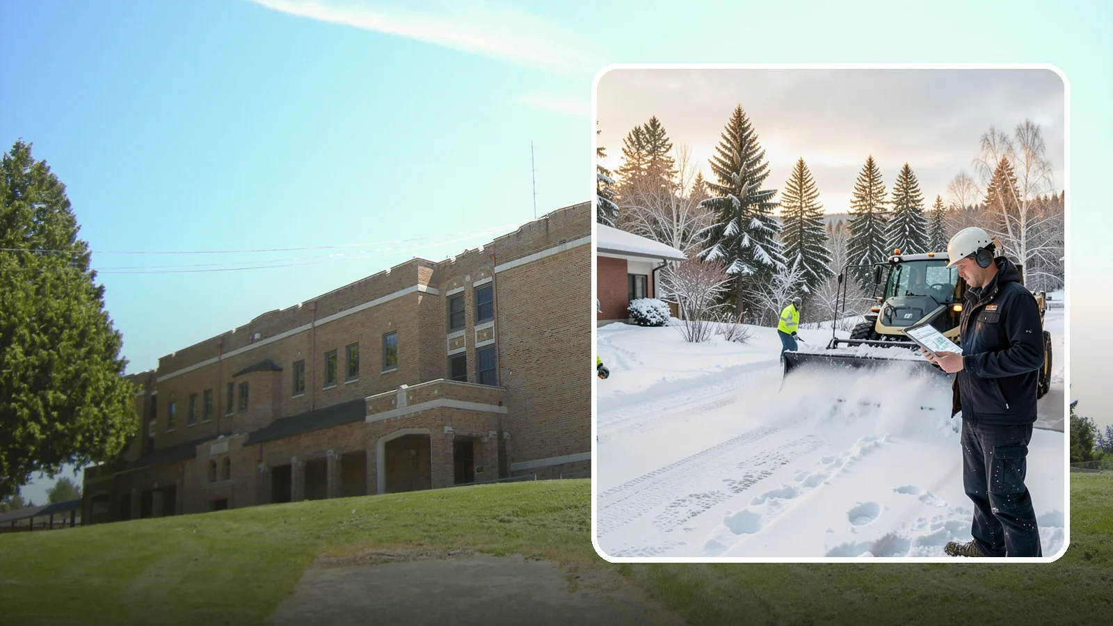1-Inch Trigger Snow Removal in Maple Valley, King County, WA - Automatic clearing that launches the instant accumulation reaches one inch, the tightest trigger we offer.