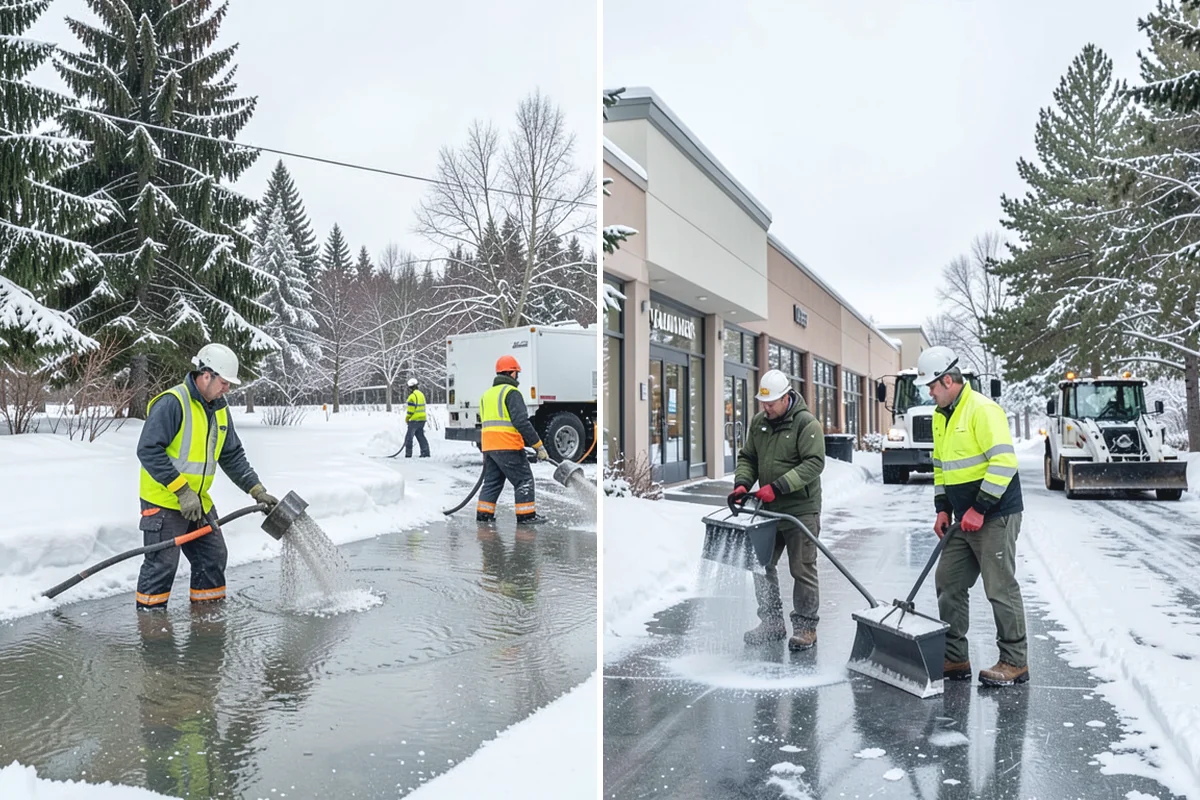 1-Inch Trigger Snow Removal in Marysville, Snohomish County, WA - We set a one-inch measurement trigger for your site at signup