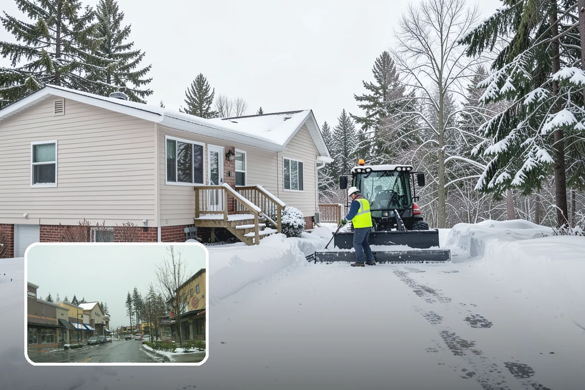 1-Inch Trigger Snow Removal in Mill Creek, Snohomish County, WA - Earliest possible dispatch of any trigger level