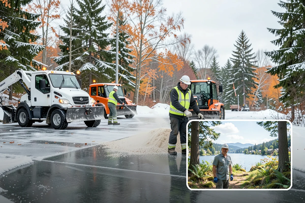 1-Inch Trigger Snow Removal in Milton, King County, WA - Earliest possible dispatch of any trigger level