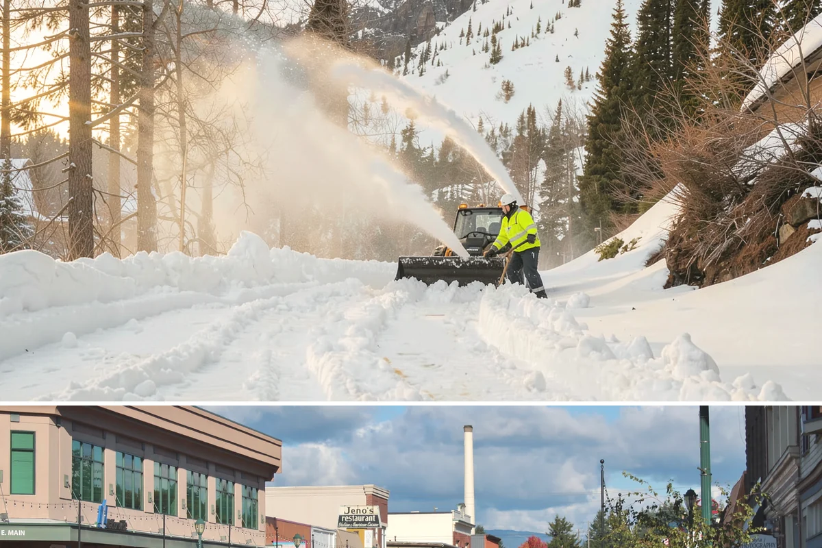 1-Inch Trigger Snow Removal in Monroe, Snohomish County, WA - This aggressive trigger is most valuable from December through February when overnight lowland freezes are common.