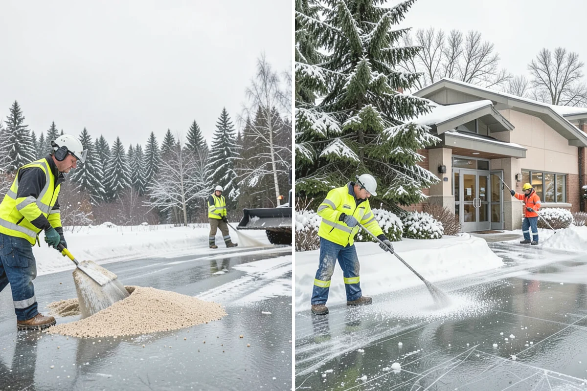 1-Inch Trigger Snow Removal in Mukilteo, Snohomish County, WA - We set a one-inch measurement trigger for your site at signup