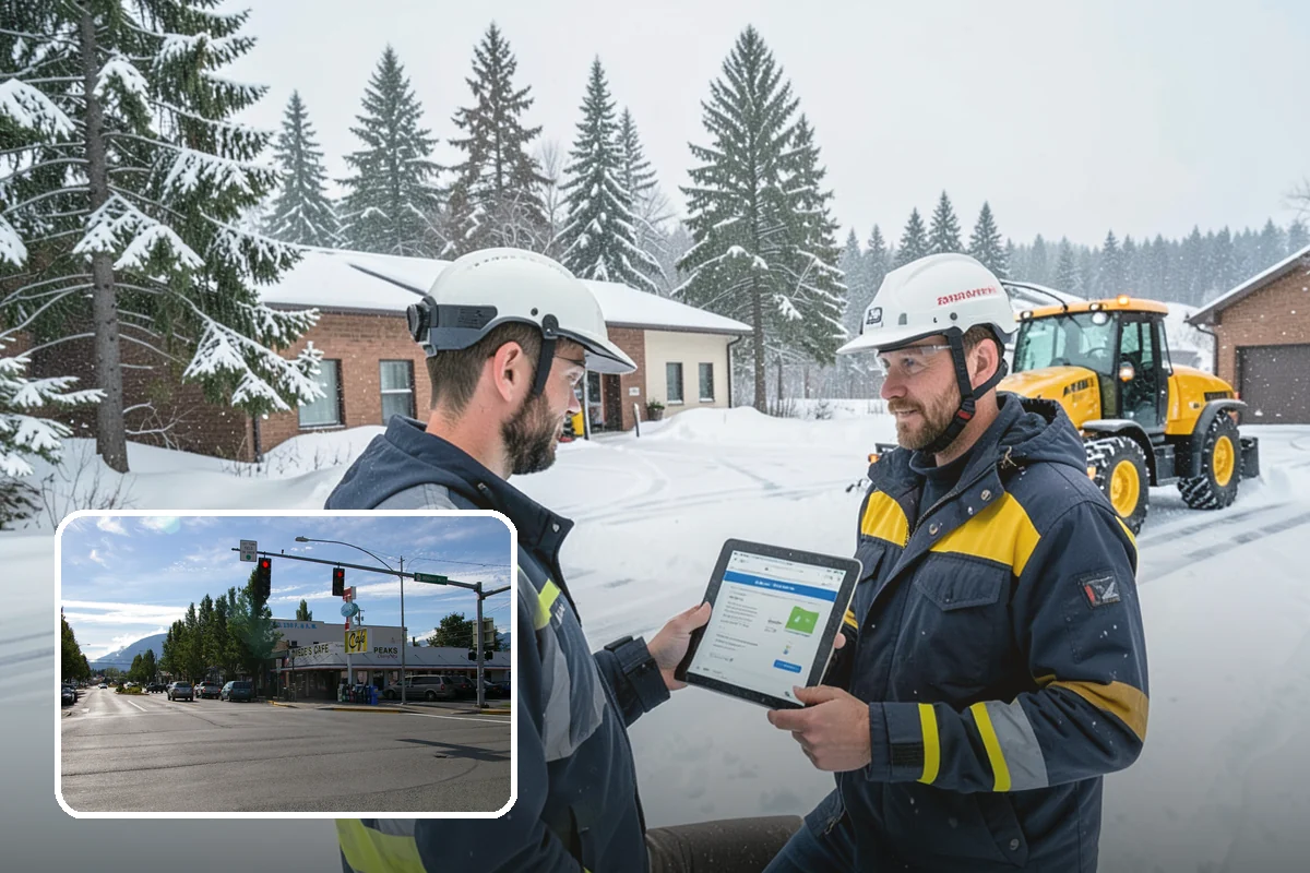1-Inch Trigger Snow Removal in North Bend, King County, WA - Earliest possible dispatch of any trigger level