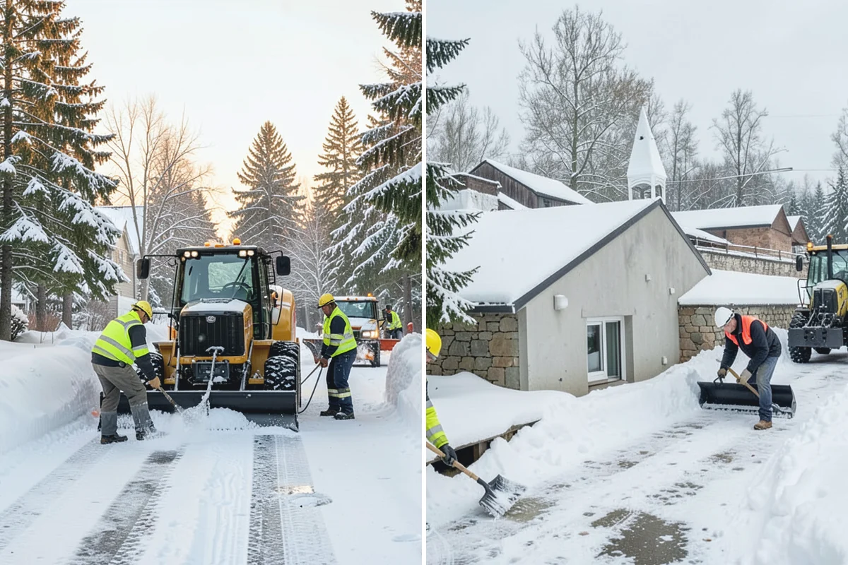 1-Inch Trigger Snow Removal in Renton, King County, WA - We set a one-inch measurement trigger for your site at signup