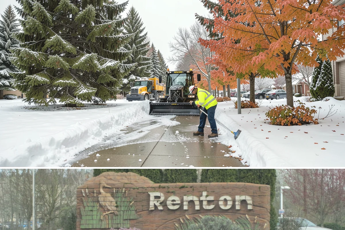 1-Inch Trigger Snow Removal in Renton, King County, WA - This aggressive trigger is most valuable from December through February when overnight lowland freezes are common.