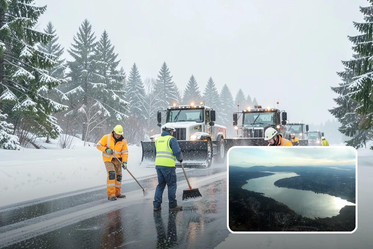 1-Inch Trigger Snow Removal in Sammamish, King County, WA - Earliest possible dispatch of any trigger level