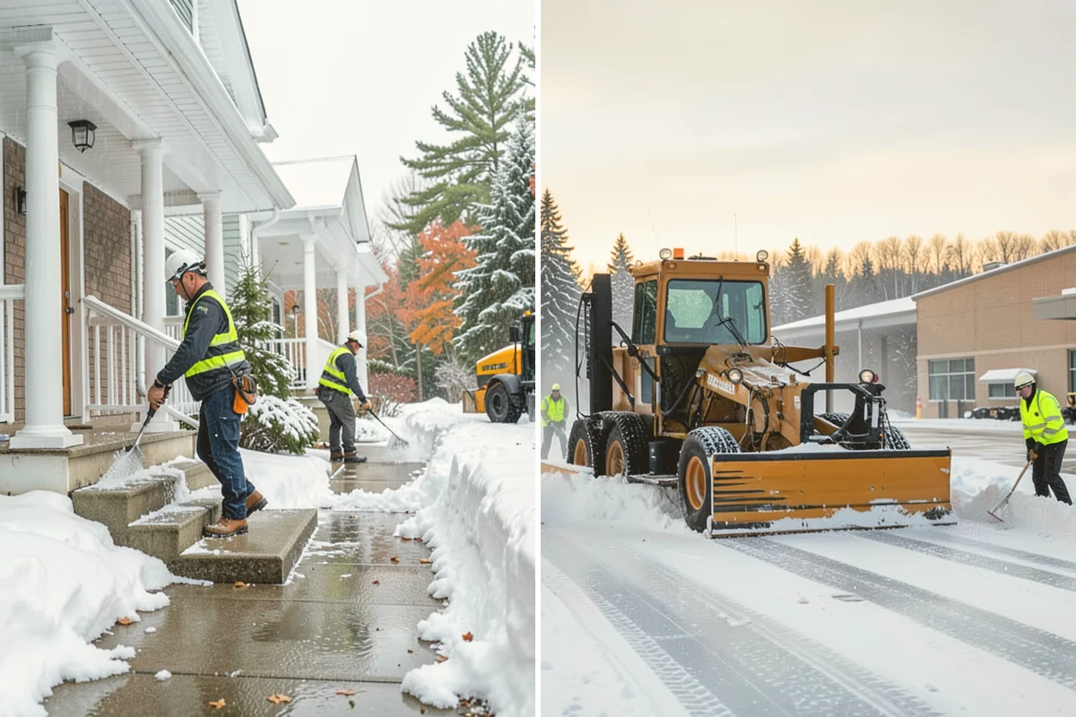 1-Inch Trigger Snow Removal in Sammamish, King County, WA - We set a one-inch measurement trigger for your site at signup
