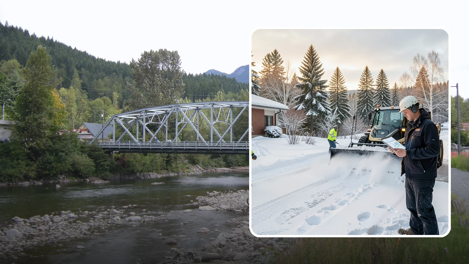 1-Inch Trigger Snow Removal in Skykomish, King County, WA - Automatic clearing that launches the instant accumulation reaches one inch, the tightest trigger we offer.