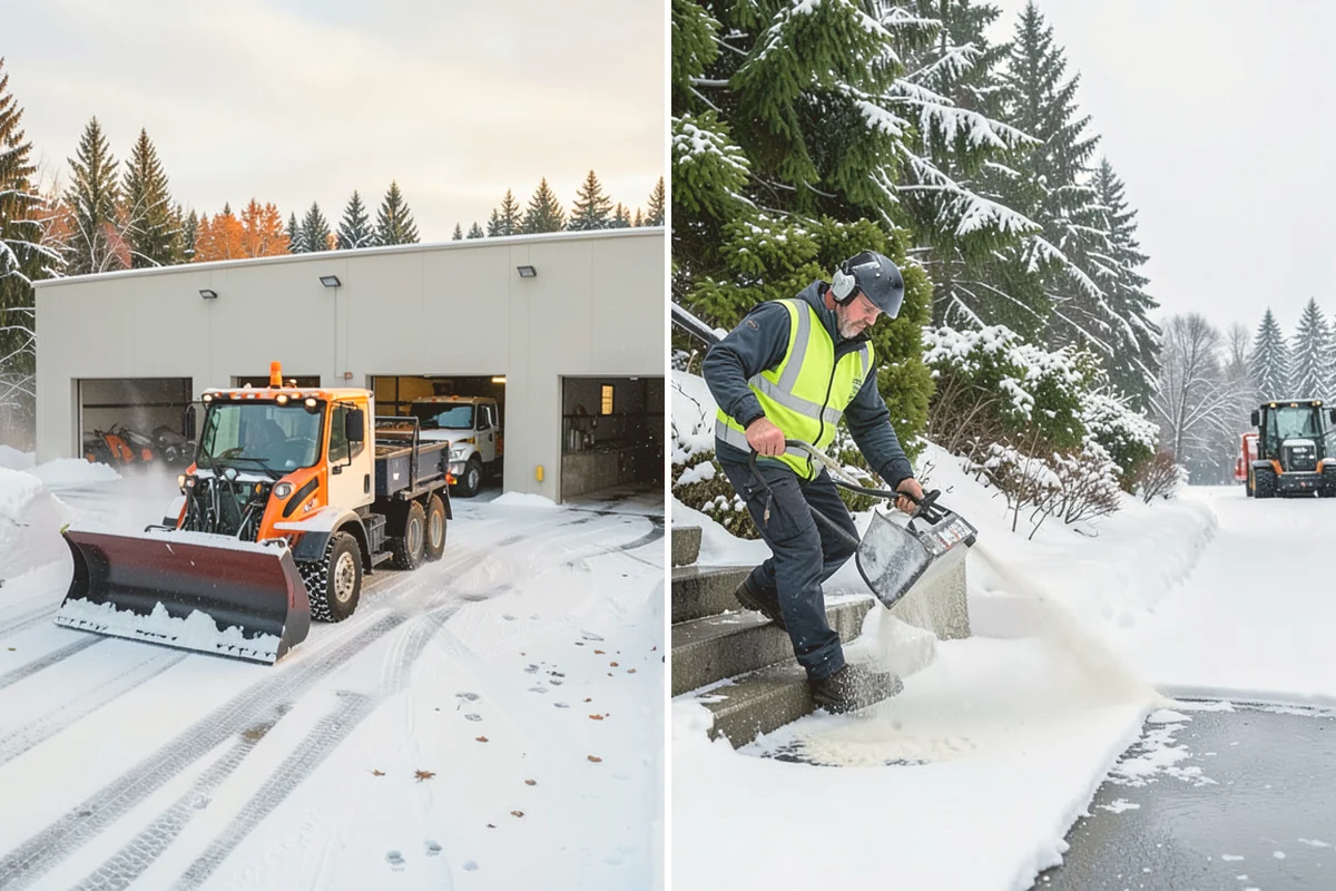 1-Inch Trigger Snow Removal in Snohomish, Snohomish County, WA - We set a one-inch measurement trigger for your site at signup