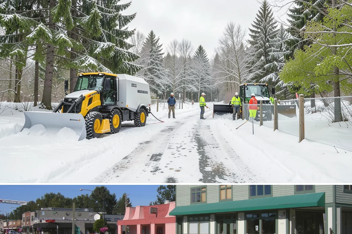 1-Inch Trigger Snow Removal in Snoqualmie, King County, WA - This aggressive trigger is most valuable from December through February when overnight lowland freezes are common.