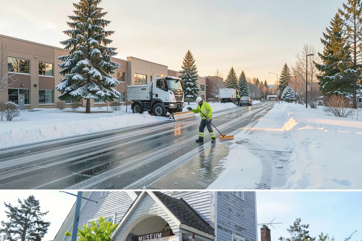 1-Inch Trigger Snow Removal in Steilacoom, Pierce County, WA - This aggressive trigger is most valuable from December through February when overnight lowland freezes are common.