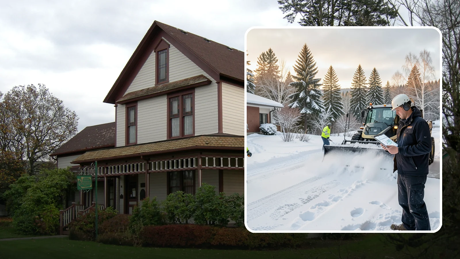 1-Inch Trigger Snow Removal in Sumner, Pierce County, WA - Automatic clearing that launches the instant accumulation reaches one inch, the tightest trigger we offer.