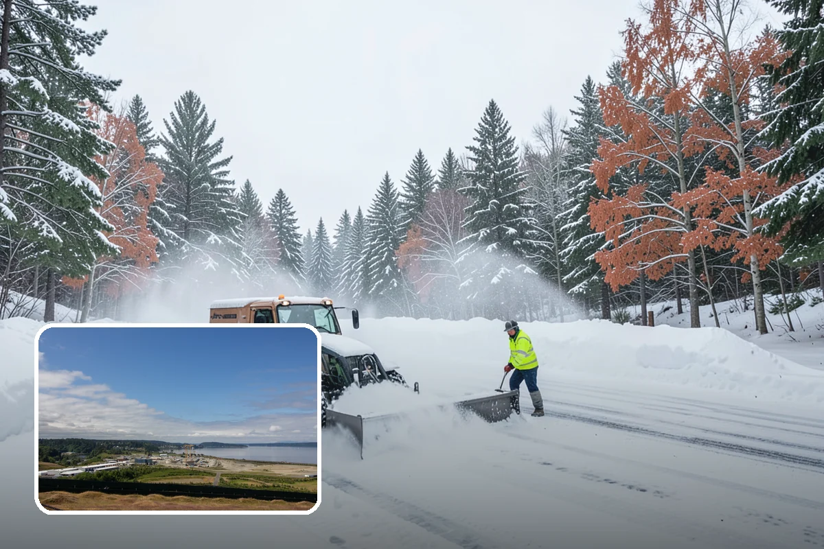 1-Inch Trigger Snow Removal in University Place, Pierce County, WA - Earliest possible dispatch of any trigger level