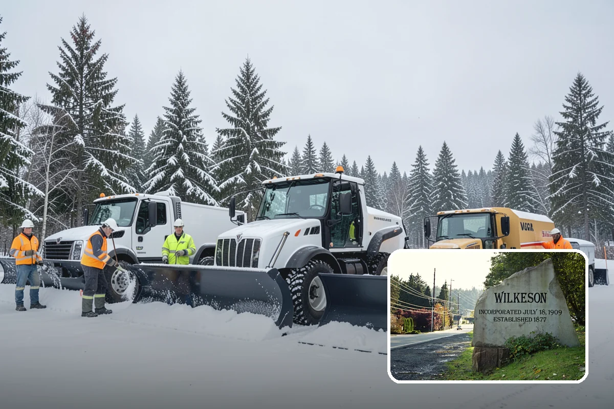 1-Inch Trigger Snow Removal in Wilkeson, Pierce County, WA - Earliest possible dispatch of any trigger level