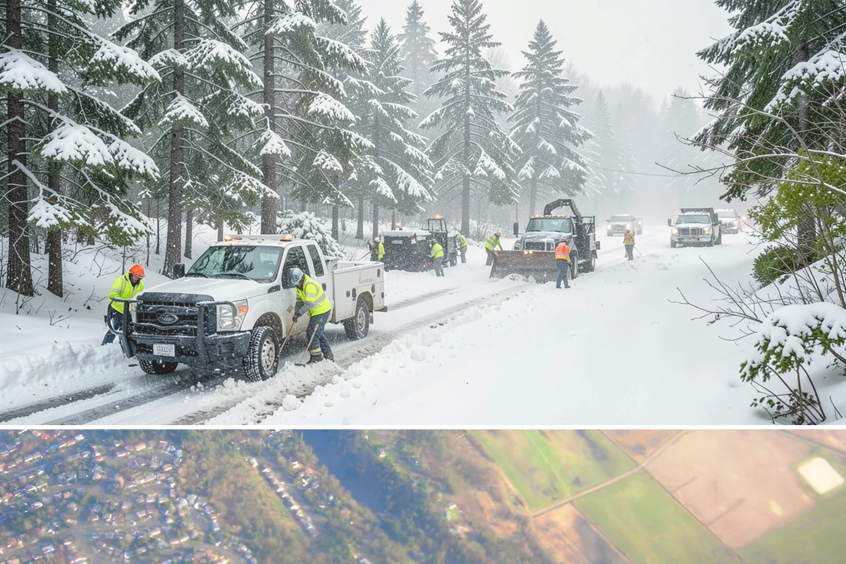 2-Inch Trigger Snow Removal in Algona, King County, WA - Two-inch coverage is typically activated for the core snow months of December through early March.