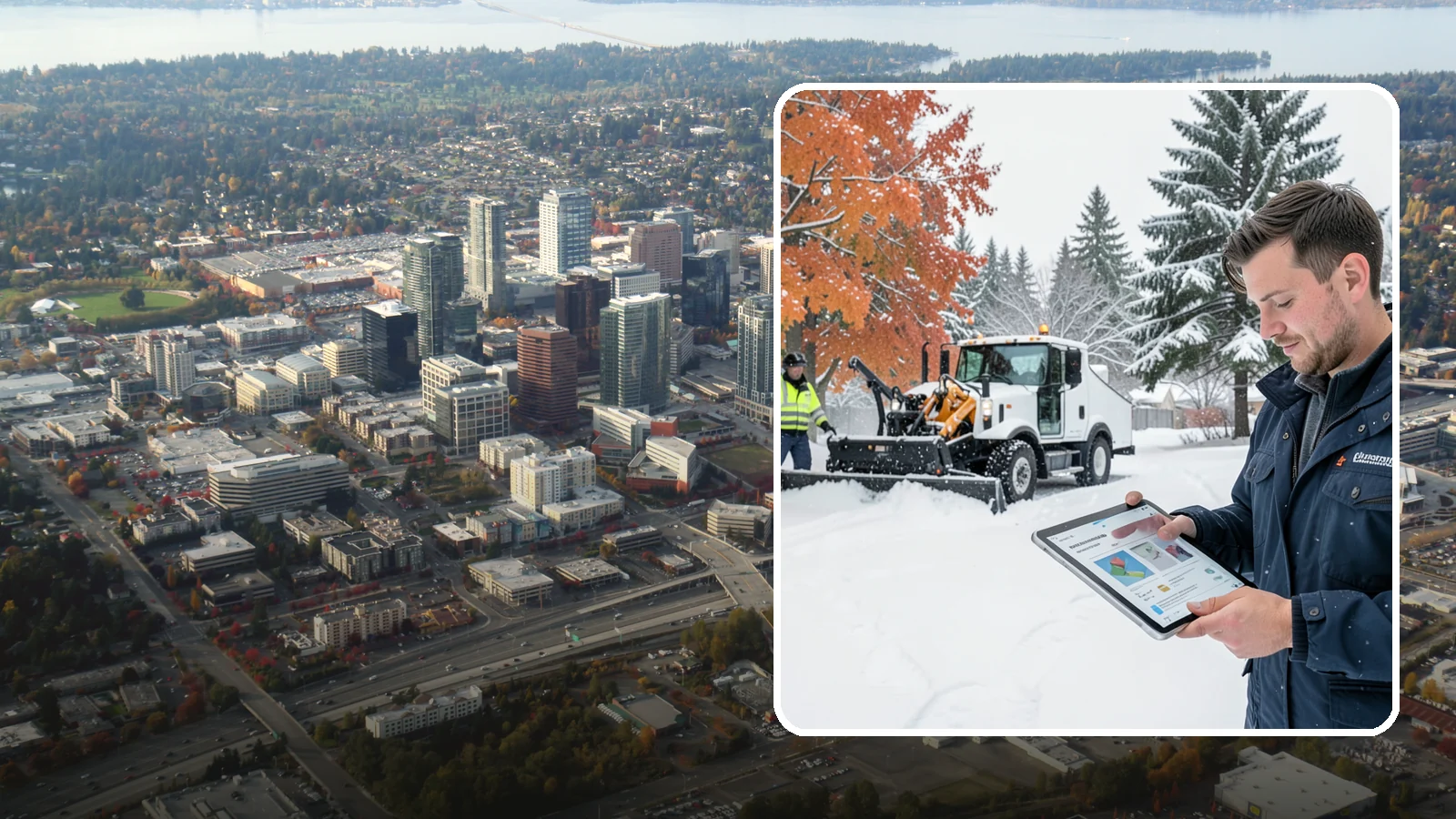 2-Inch Trigger Snow Removal in Bellevue, King County, WA - Service that kicks off once two inches accumulate, balancing early action with fewer total visits.