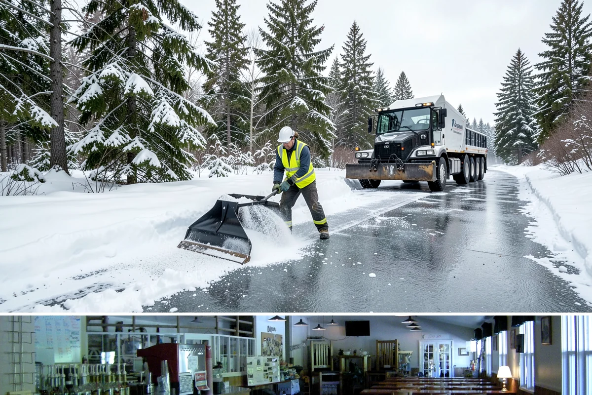 2-Inch Trigger Snow Removal in Black Diamond, King County, WA - Two-inch coverage is typically activated for the core snow months of December through early March.