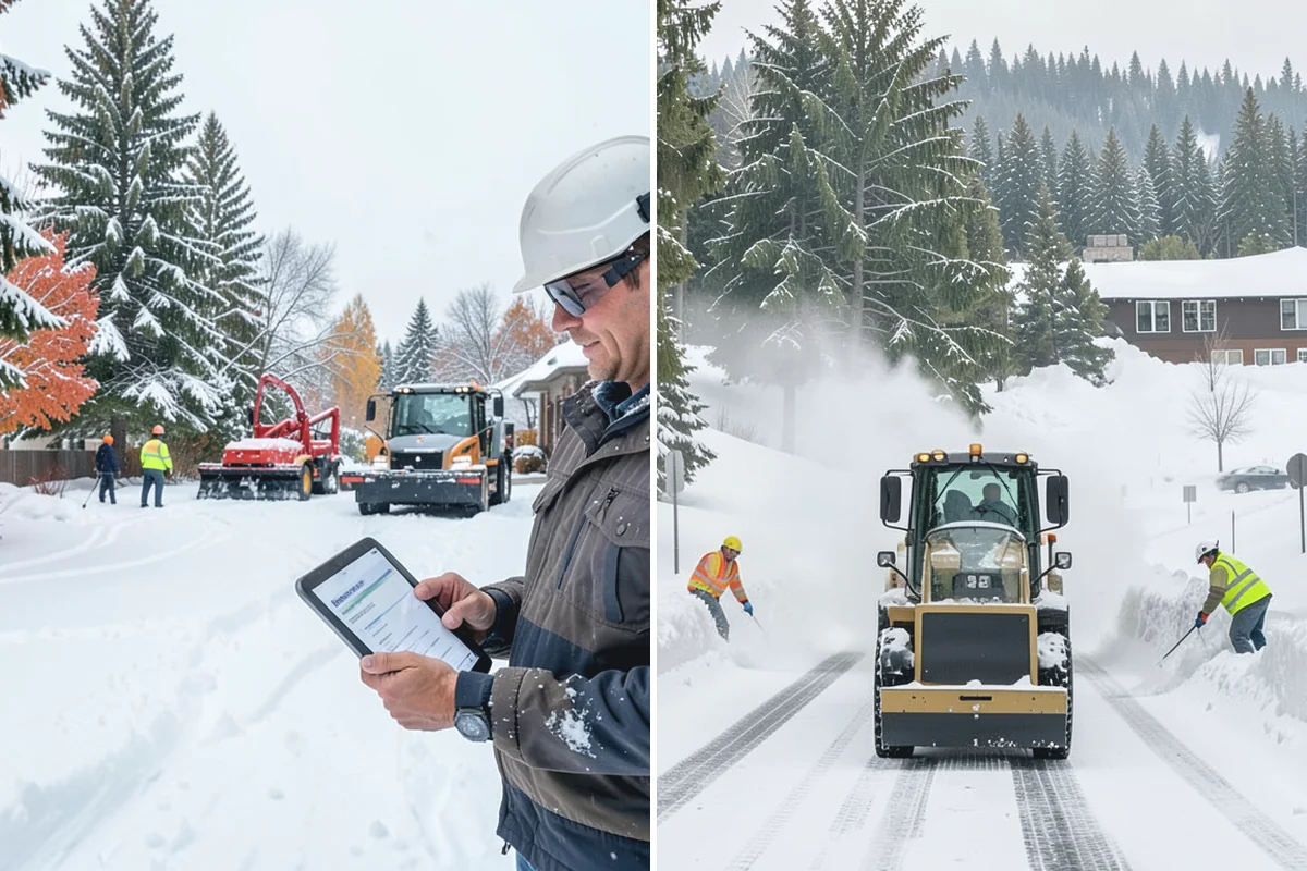 2-Inch Trigger Snow Removal in Bonney Lake, Pierce County, WA - Your agreement fixes a two-inch activation depth