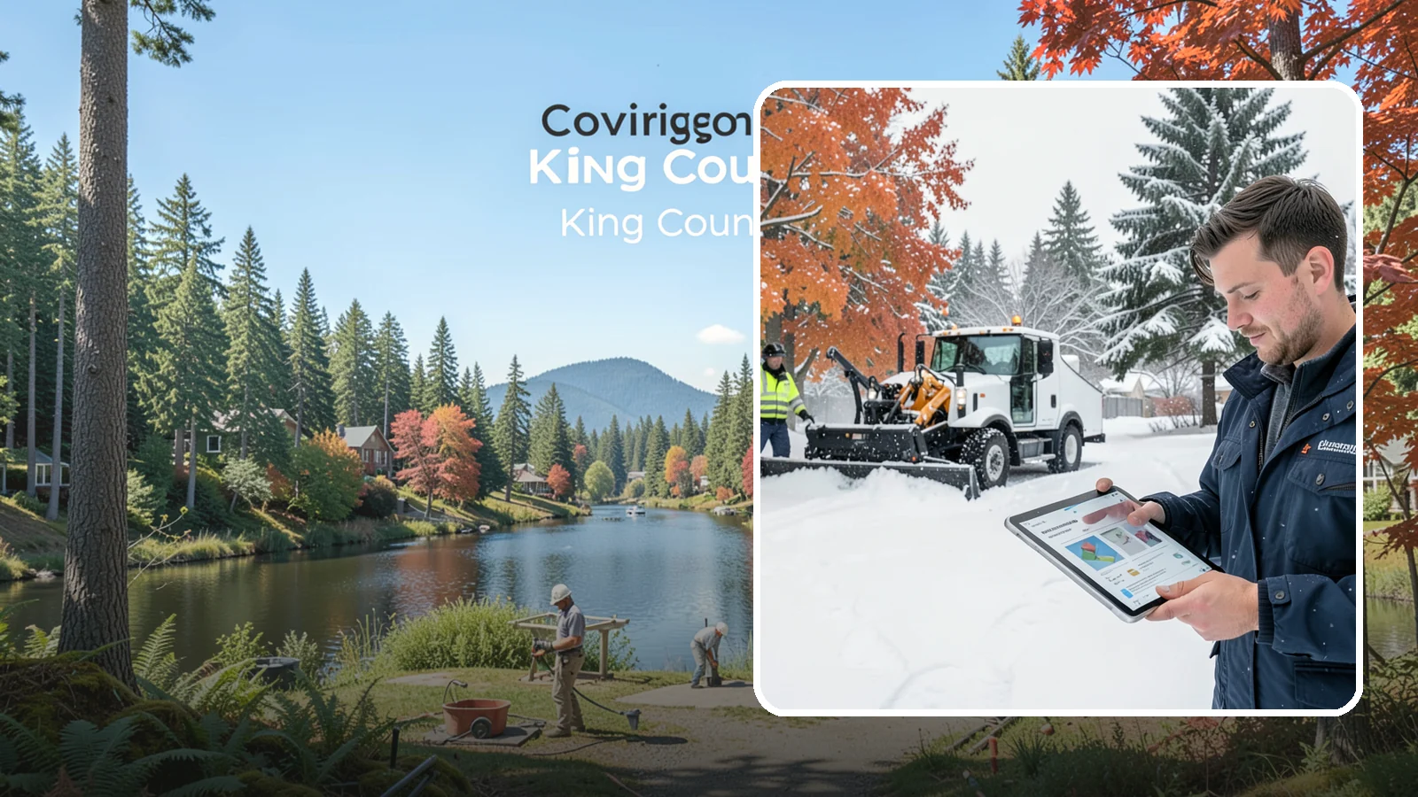 2-Inch Trigger Snow Removal in Covington, King County, WA - Service that kicks off once two inches accumulate, balancing early action with fewer total visits.