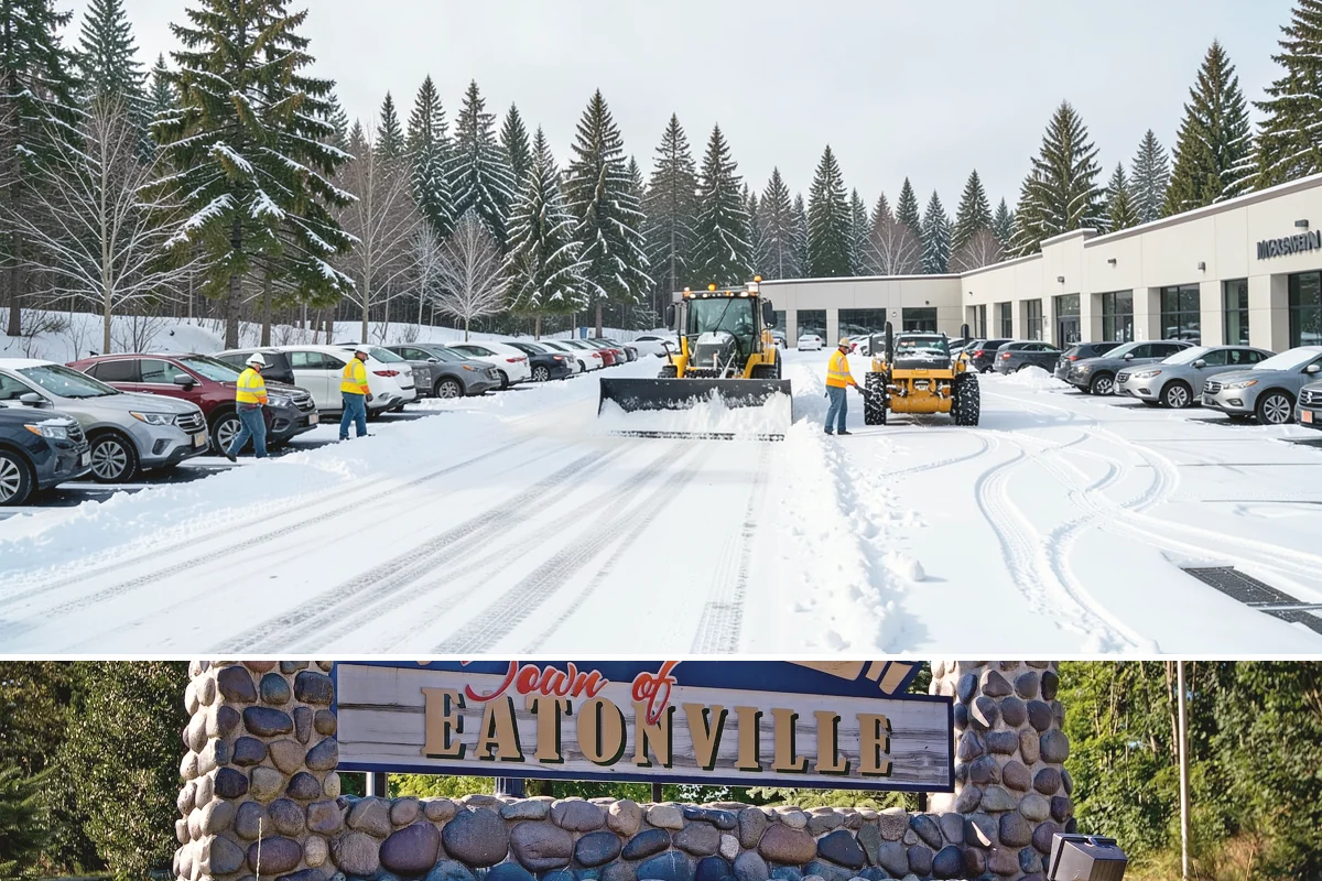 2-Inch Trigger Snow Removal in Eatonville, Pierce County, WA - Two-inch coverage is typically activated for the core snow months of December through early March.