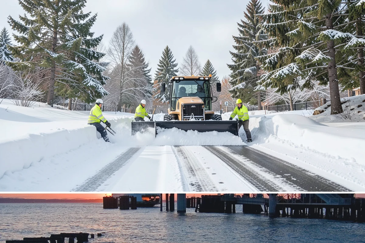 2-Inch Trigger Snow Removal in Edmonds, Snohomish County, WA - Two-inch coverage is typically activated for the core snow months of December through early March.