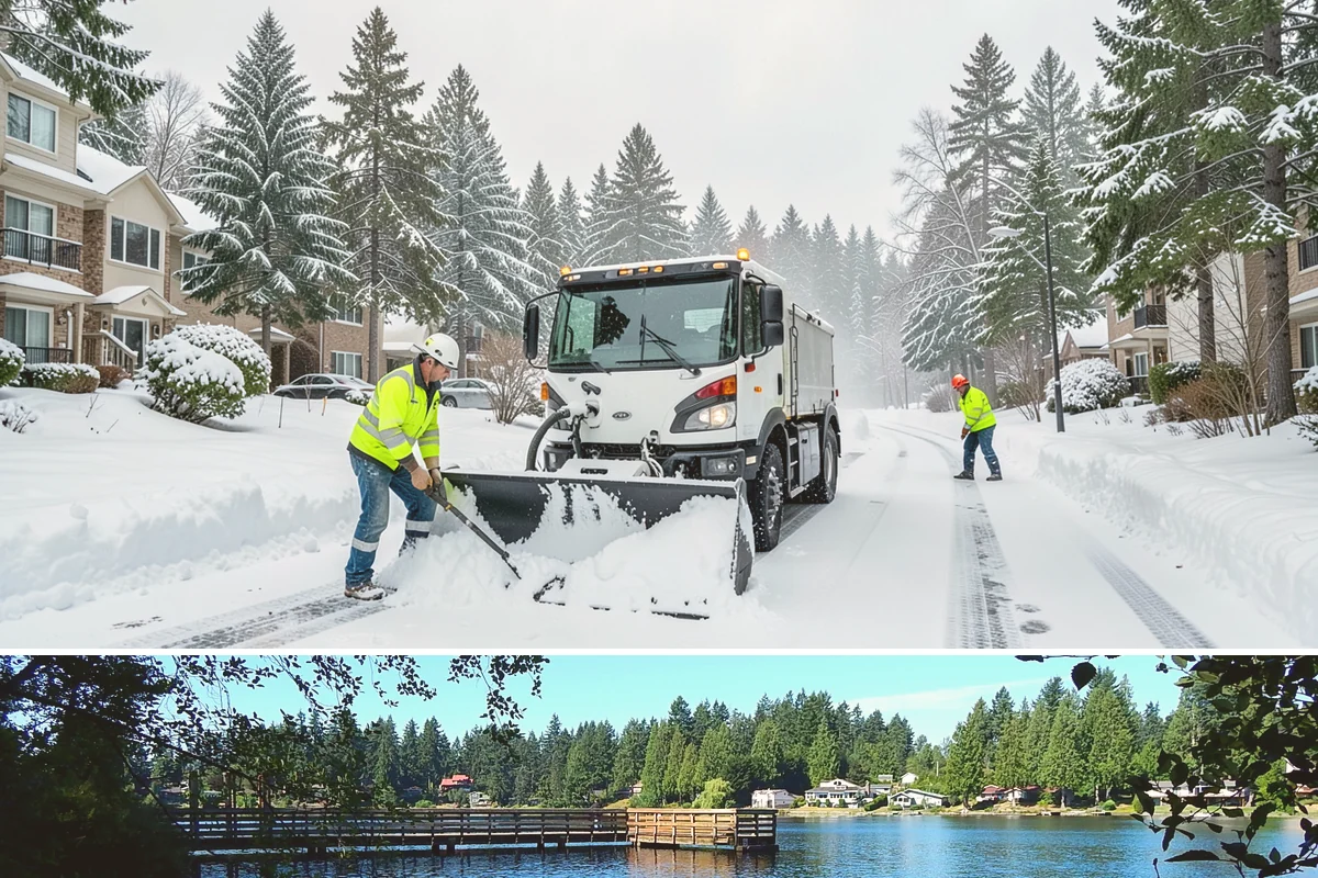 2-Inch Trigger Snow Removal in Federal Way, King County, WA - Two-inch coverage is typically activated for the core snow months of December through early March.