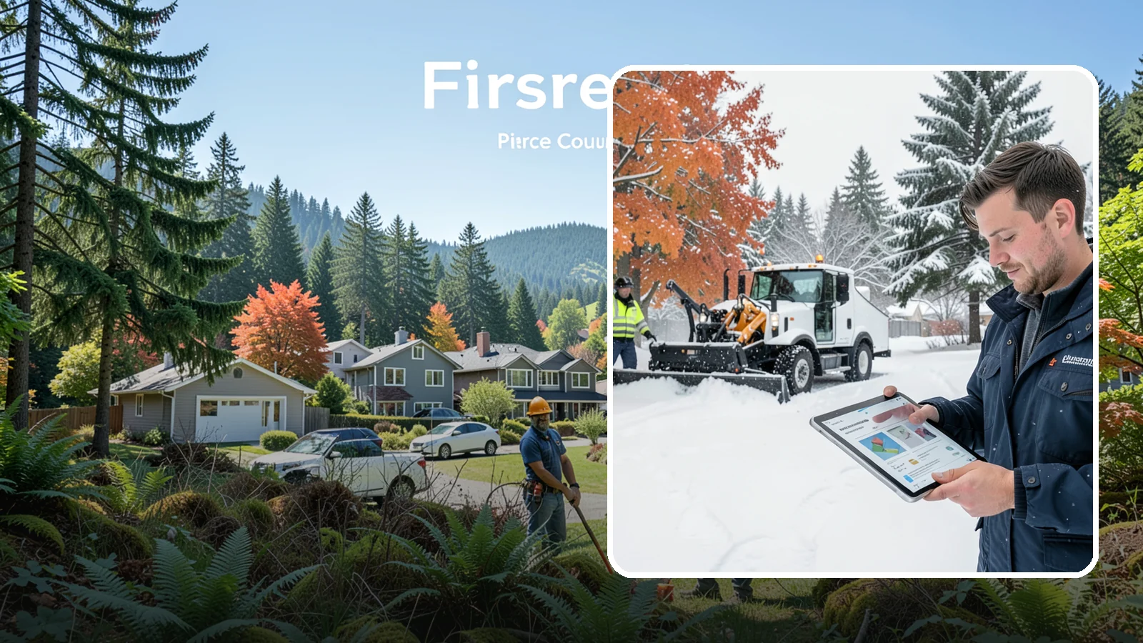 2-Inch Trigger Snow Removal in Fircrest, Pierce County, WA - Service that kicks off once two inches accumulate, balancing early action with fewer total visits.