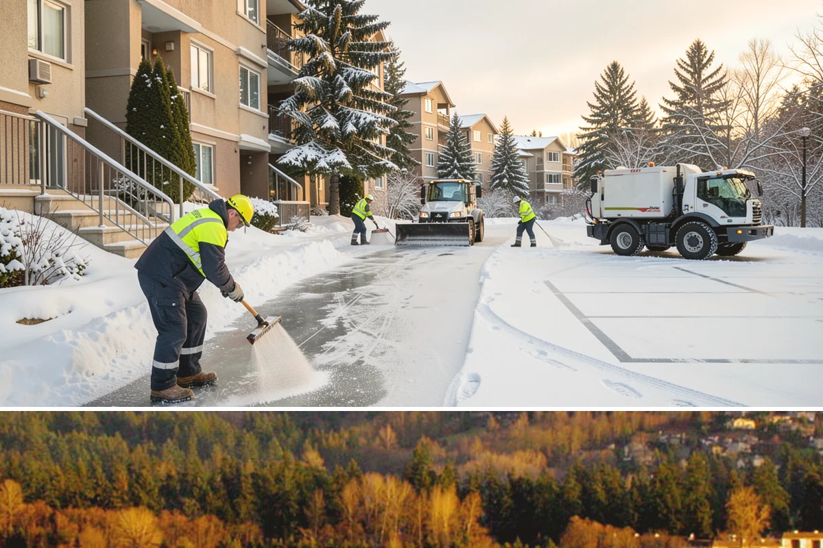 2-Inch Trigger Snow Removal in Kenmore, King County, WA - Two-inch coverage is typically activated for the core snow months of December through early March.