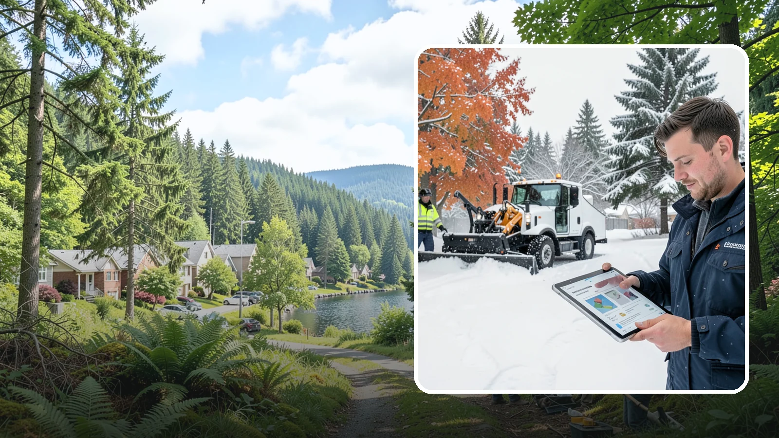 2-Inch Trigger Snow Removal in Lake Forest Park, King County, WA - Service that kicks off once two inches accumulate, balancing early action with fewer total visits.