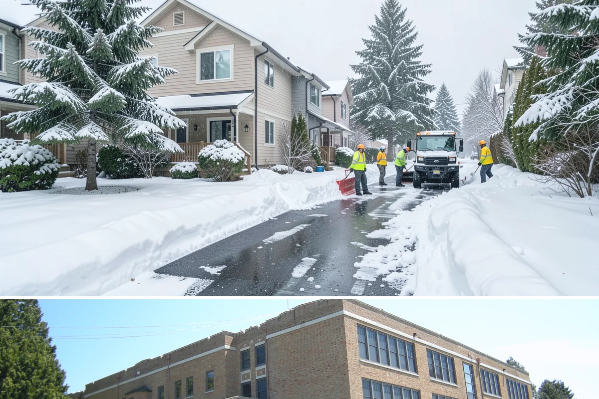 2-Inch Trigger Snow Removal in Maple Valley, King County, WA - Two-inch coverage is typically activated for the core snow months of December through early March.