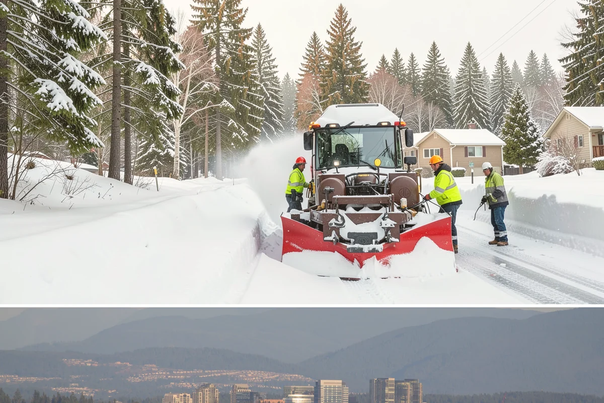 2-Inch Trigger Snow Removal in Medina, King County, WA - Two-inch coverage is typically activated for the core snow months of December through early March.