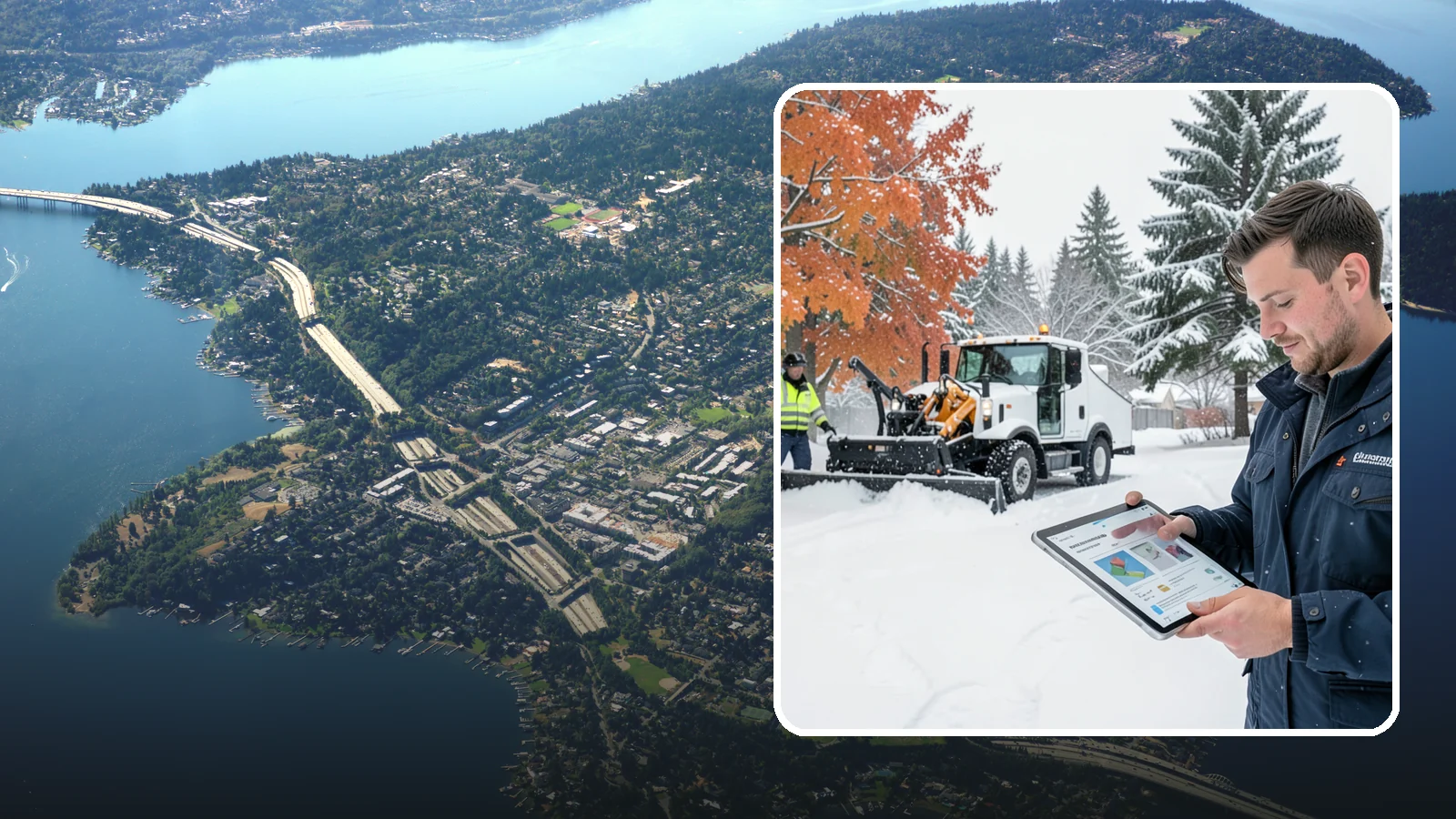2-Inch Trigger Snow Removal in Mercer Island, King County, WA - Service that kicks off once two inches accumulate, balancing early action with fewer total visits.