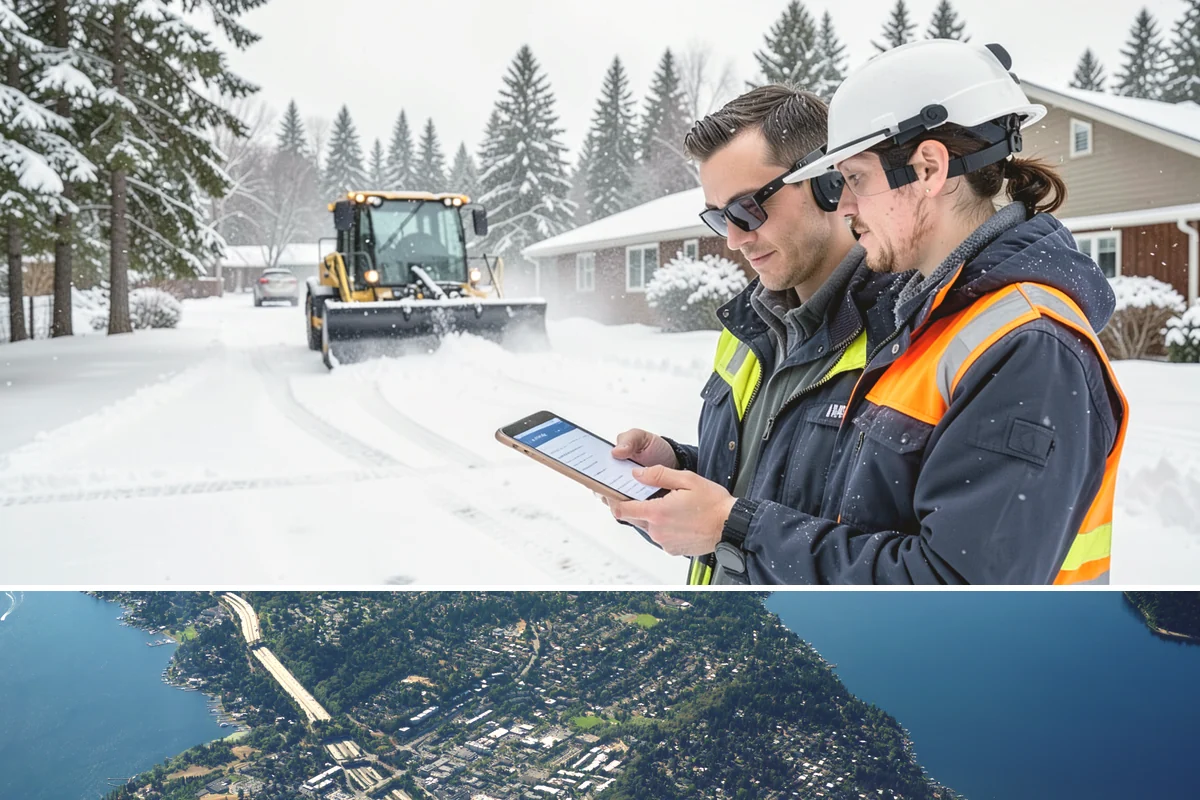 2-Inch Trigger Snow Removal in Mercer Island, King County, WA - Two-inch coverage is typically activated for the core snow months of December through early March.