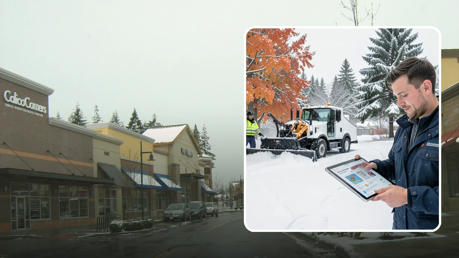 2-Inch Trigger Snow Removal in Mill Creek, Snohomish County, WA - Service that kicks off once two inches accumulate, balancing early action with fewer total visits.