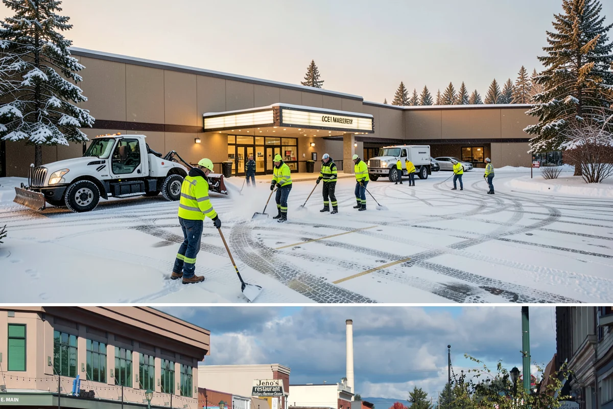 2-Inch Trigger Snow Removal in Monroe, Snohomish County, WA - Two-inch coverage is typically activated for the core snow months of December through early March.