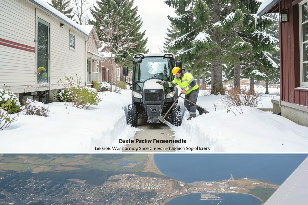 2-Inch Trigger Snow Removal in Oak Harbor, Island County, WA - Two-inch coverage is typically activated for the core snow months of December through early March.