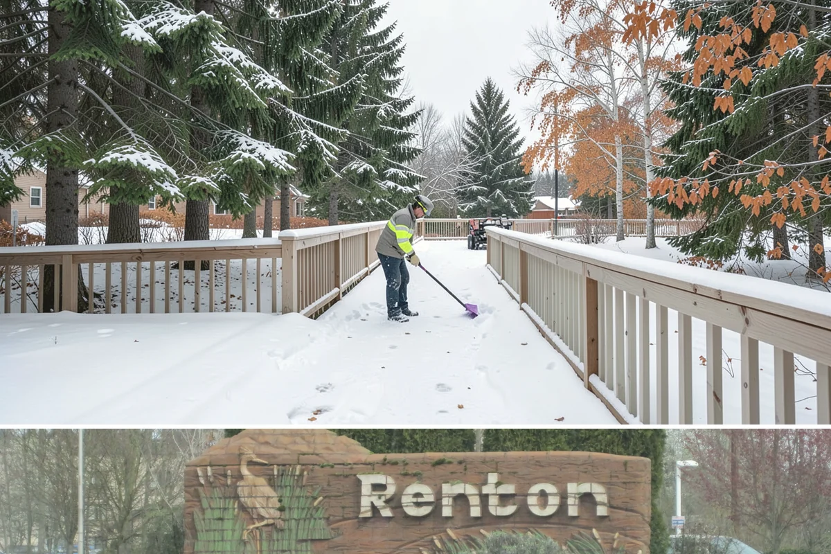 2-Inch Trigger Snow Removal in Renton, King County, WA - Two-inch coverage is typically activated for the core snow months of December through early March.