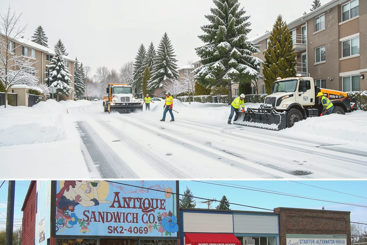 2-Inch Trigger Snow Removal in Ruston, Pierce County, WA - Two-inch coverage is typically activated for the core snow months of December through early March.