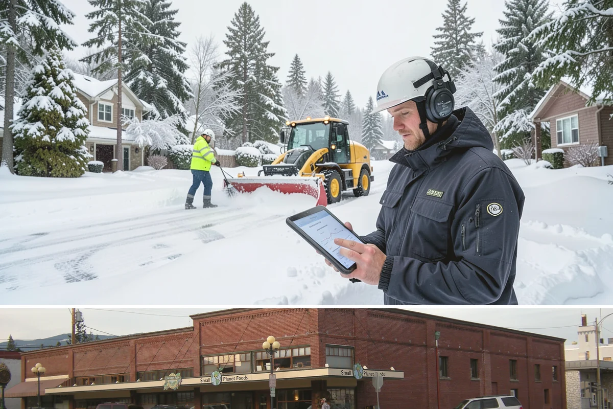 2-Inch Trigger Snow Removal in Sedro-Woolley, Skagit County, WA - Two-inch coverage is typically activated for the core snow months of December through early March.