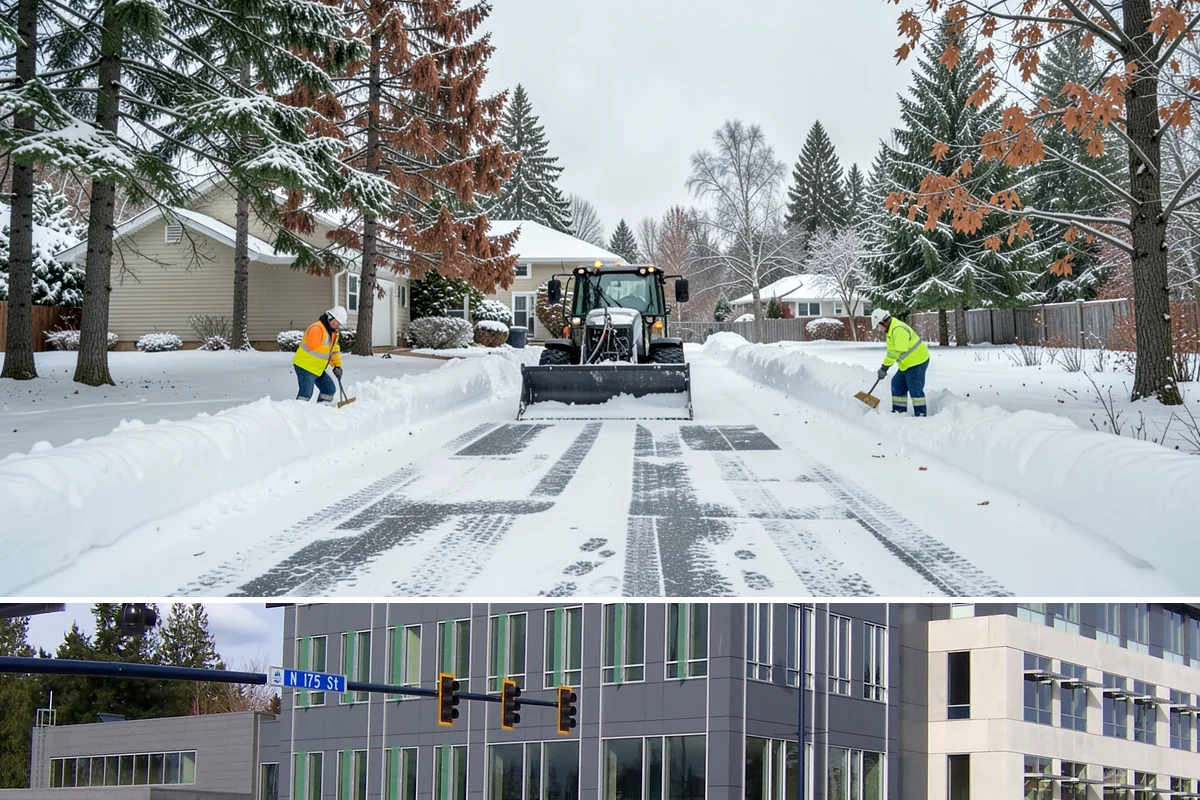 2-Inch Trigger Snow Removal in Shoreline, King County, WA - Two-inch coverage is typically activated for the core snow months of December through early March.