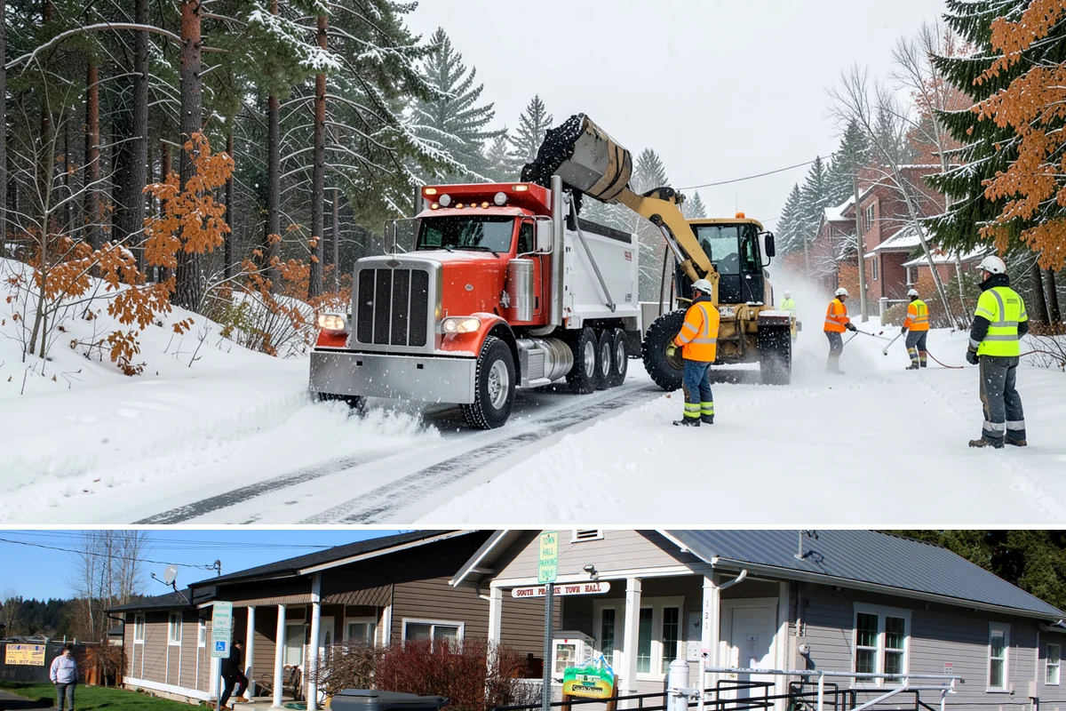 2-Inch Trigger Snow Removal in South Prairie, Pierce County, WA - Two-inch coverage is typically activated for the core snow months of December through early March.